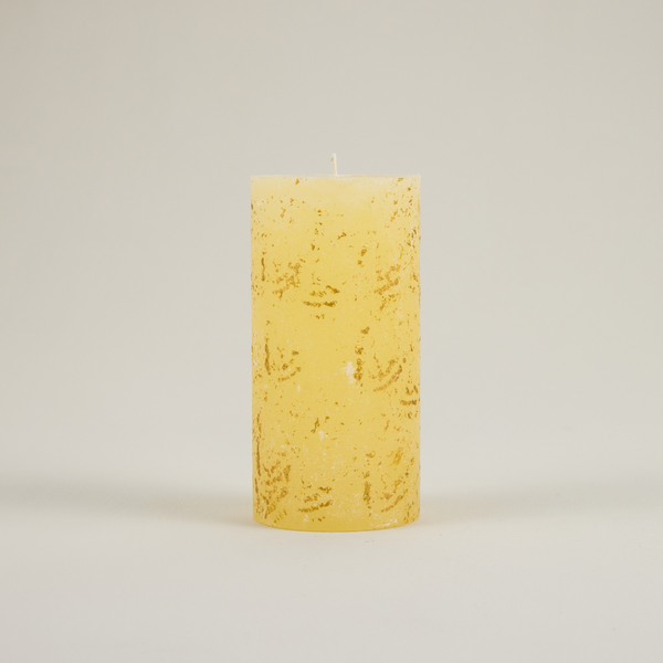 Inspiritus, Gold Marbled Pillar Candle