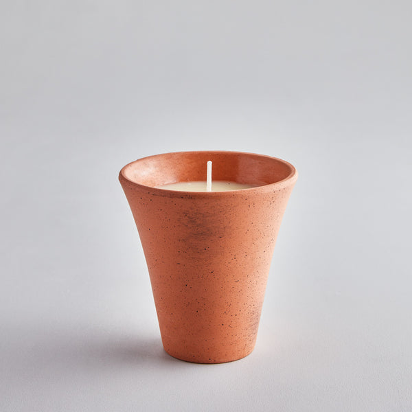 Thyme & Mint Scented Large Potted Candle