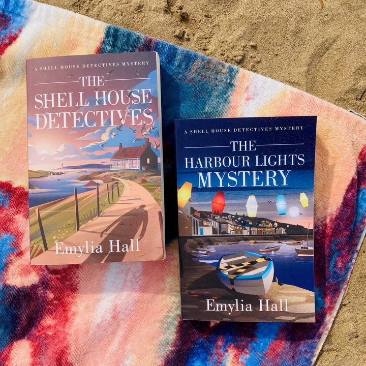 Emylia Hall's novels The Shell House Detectives and The Harbour Lights Mystery