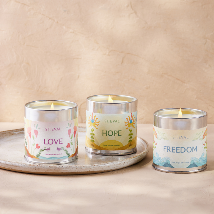 St. Eval Love, Hope & freedom collection