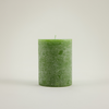 Geranium Leaf, Fragranced Coloured Pillar