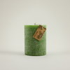 Geranium Leaf, Fragranced Coloured Pillar