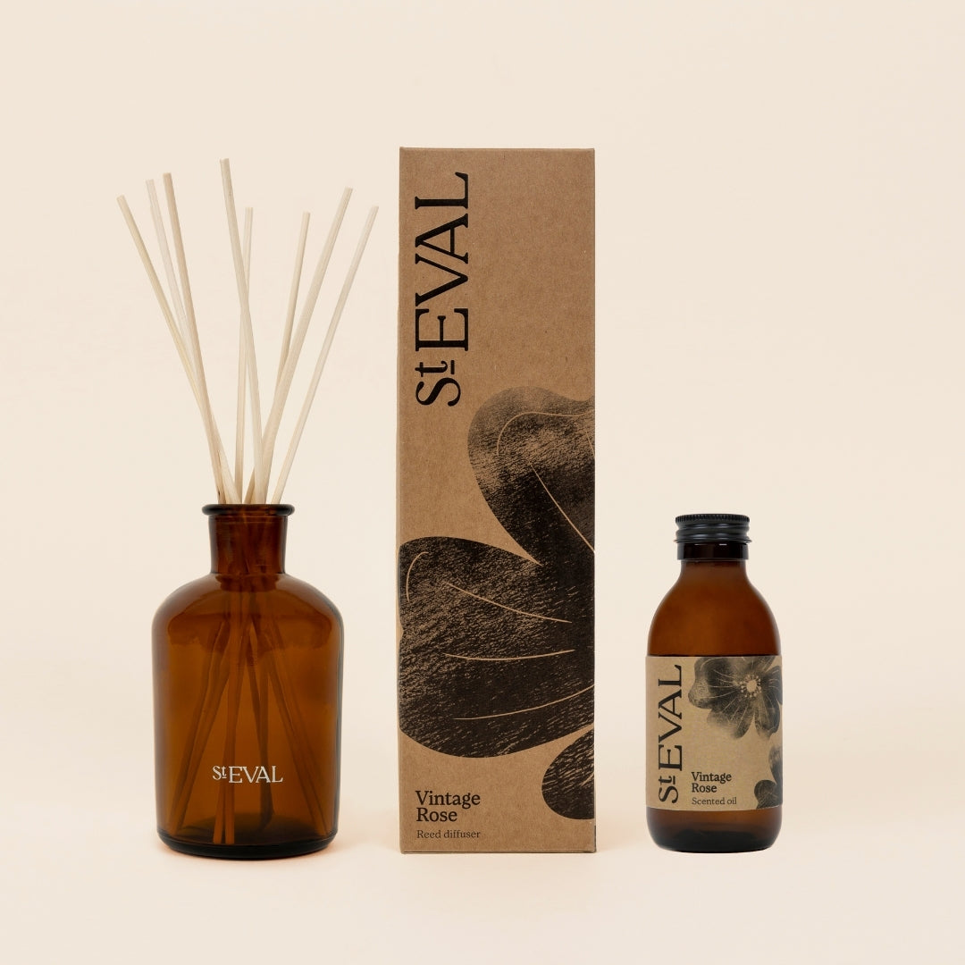 Vintage Rose, Reed Diffuser– St Eval