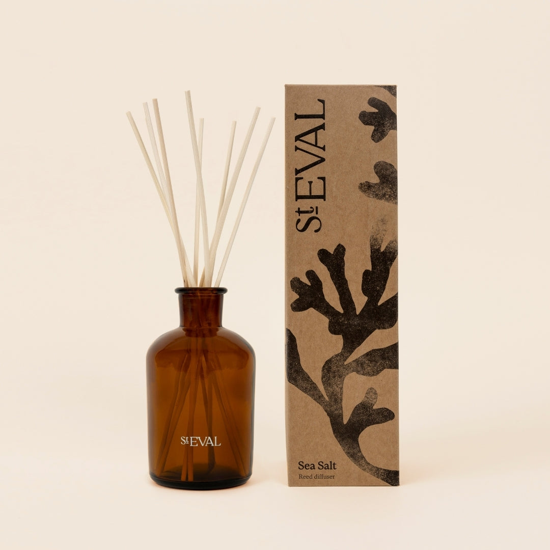 St. Eval Sea Salt - Scented Reed Diffuser Set - Thumbnail 2