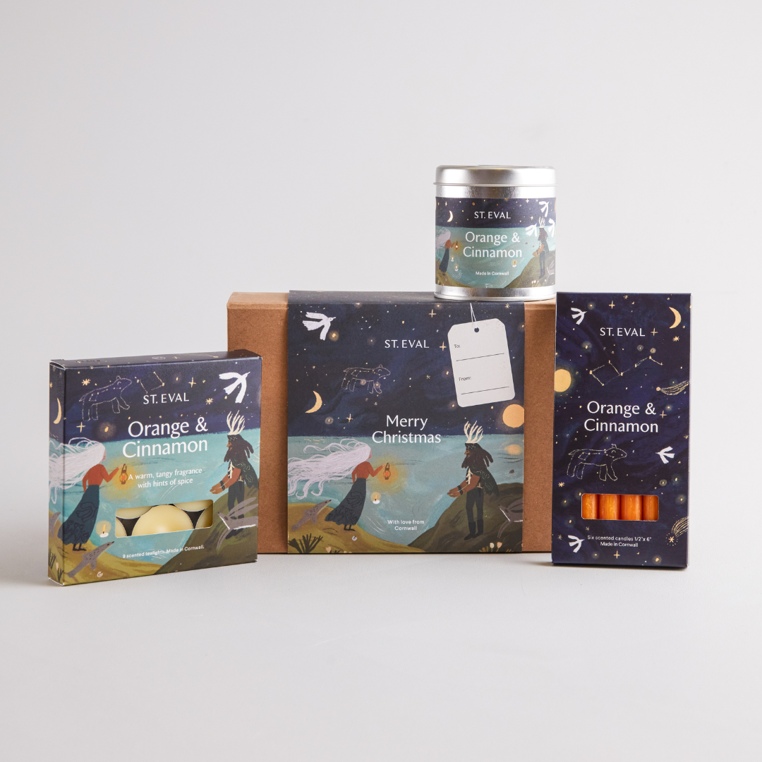 Orange & Cinnamon Christmas Gift Box ST. EVAL