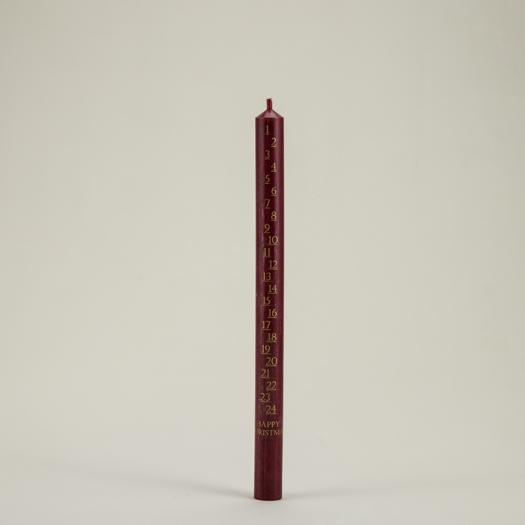 Red 7/8"x12" Advent Candles
