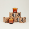 Bergamot & Nettle, Amber Glass Candle