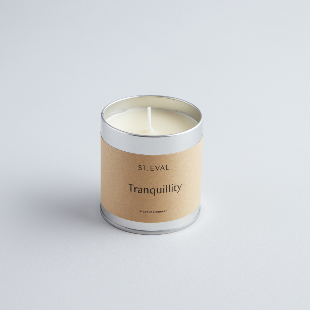 Tranquillity Scented Tin Candle ST. EVAL