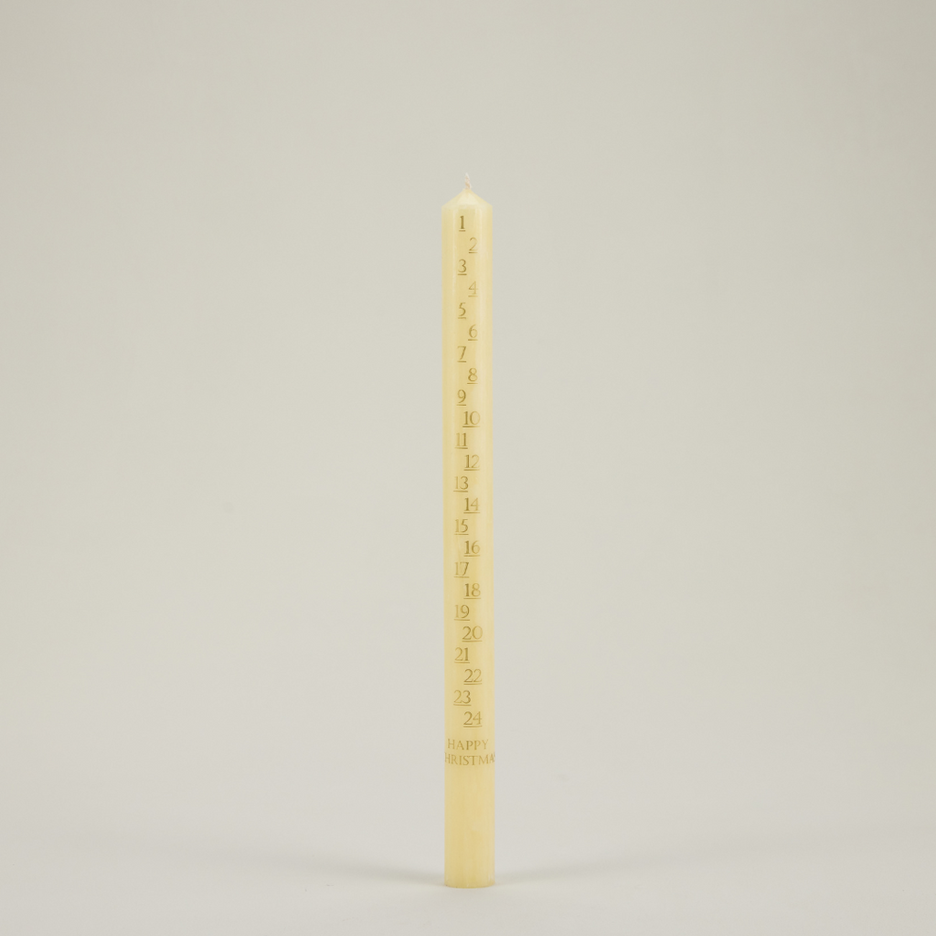 Ivory 7/8"x12" Advent Candles