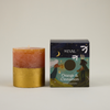 Orange & Cinnamon, Gold-Dipped Pillar Candle