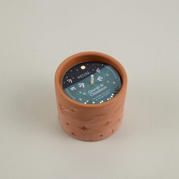 Orange & Cinnamon, Star Gazy Pot