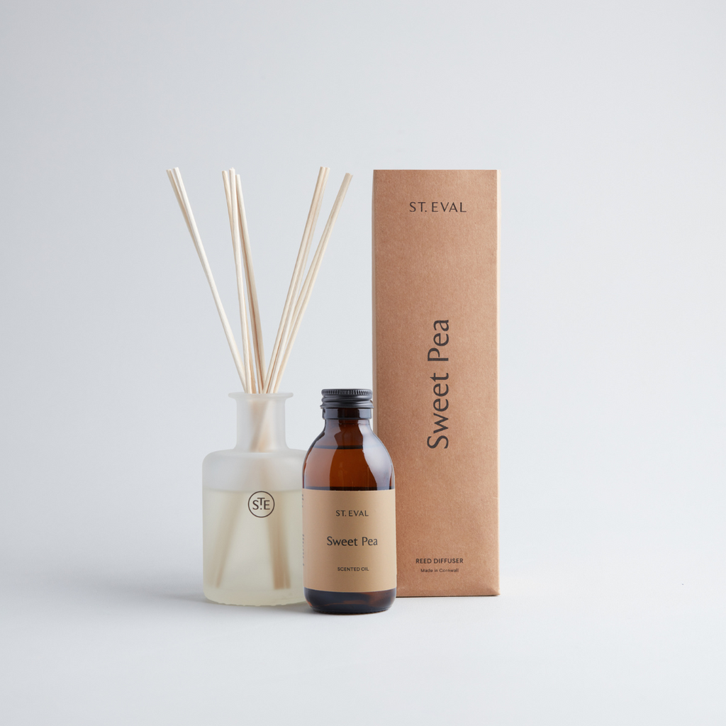 Sweetgrass Reed Diffuser Sweet Pea Reed Diffuser – ST. EVAL