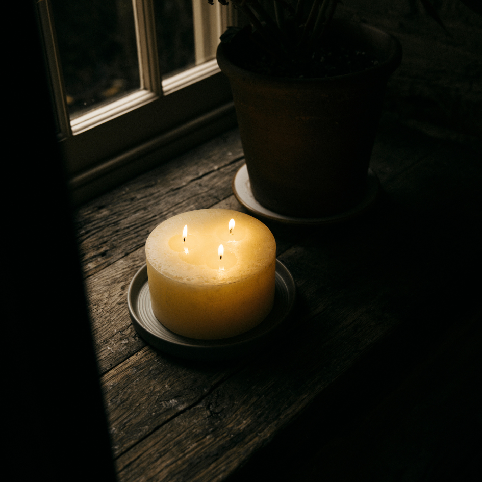 St Eval Bay & Rosemary Scented Multiwick Candle - 90 Hour Burn, Made In UK (F00738)