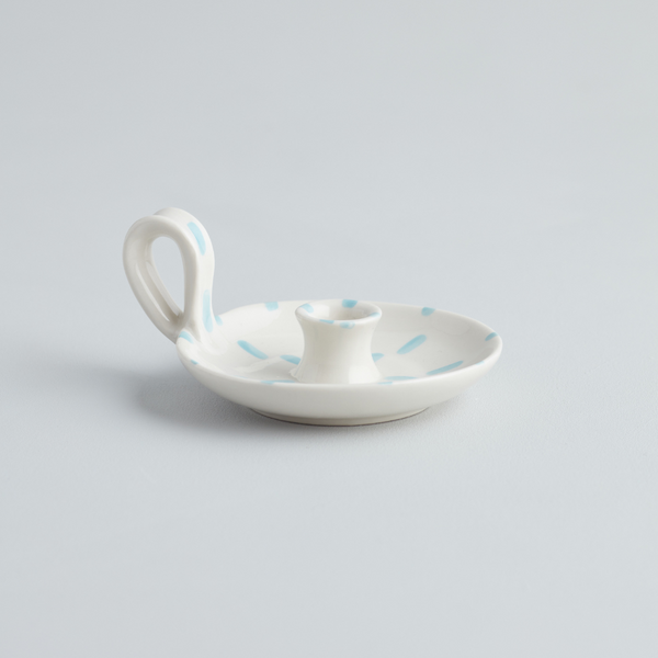 Speckled 7/8” Candle Holder ST. EVAL