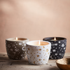 Orange & Cinnamon, Black & White Celestial Candle Pot