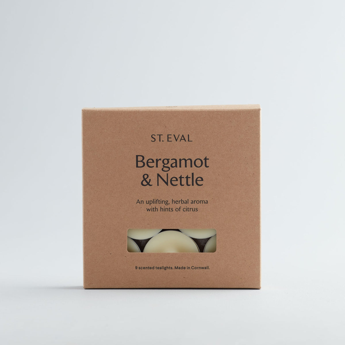 Bergamot & Nettle Scented Tealights ST. EVAL