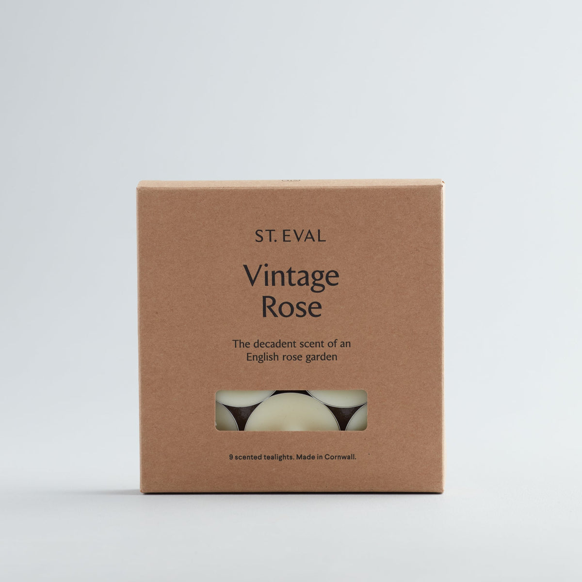 Vintage Rose Scented Tealights ST. EVAL