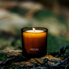 Sea Salt, Amber Glass Candle