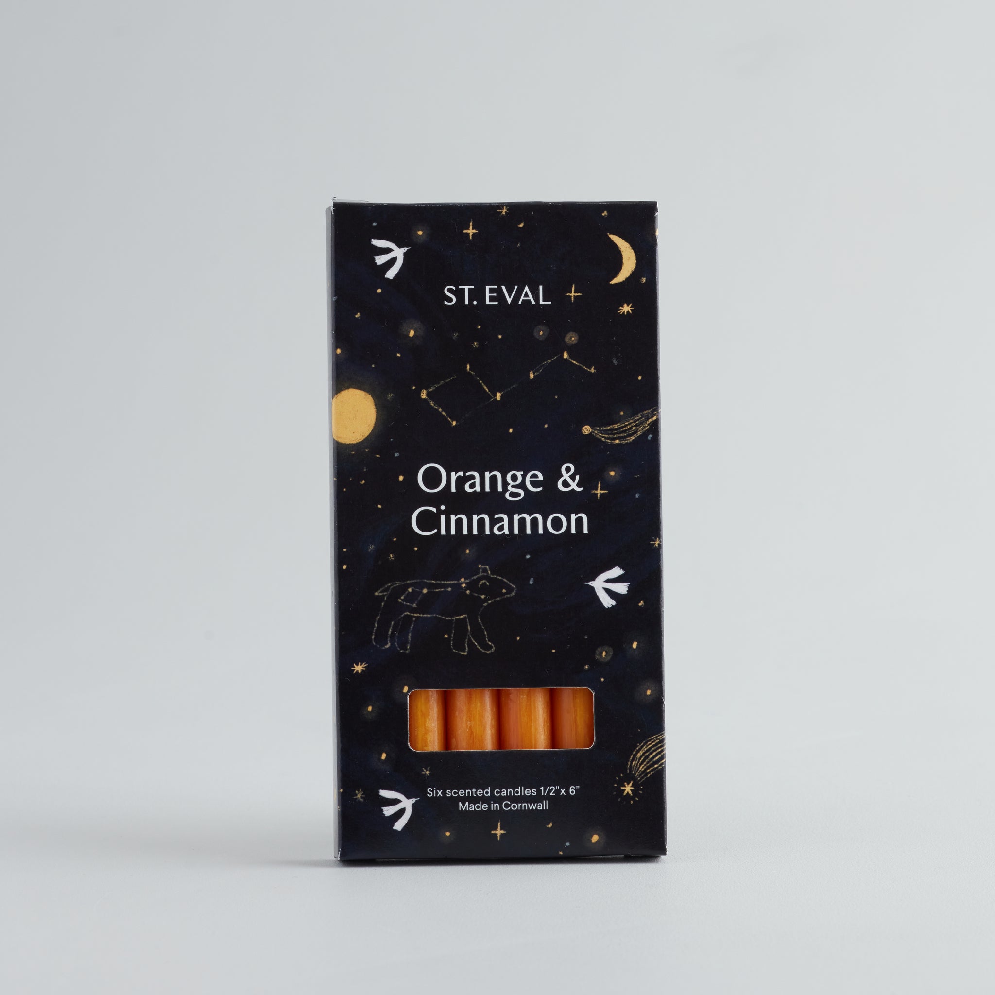 Orange & Cinnamon, Christmas Mini Fragranced Candles ST. EVAL