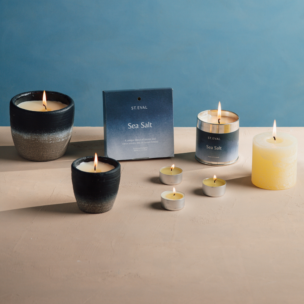 Sea Salt Scented Coastal Tealights ST. EVAL