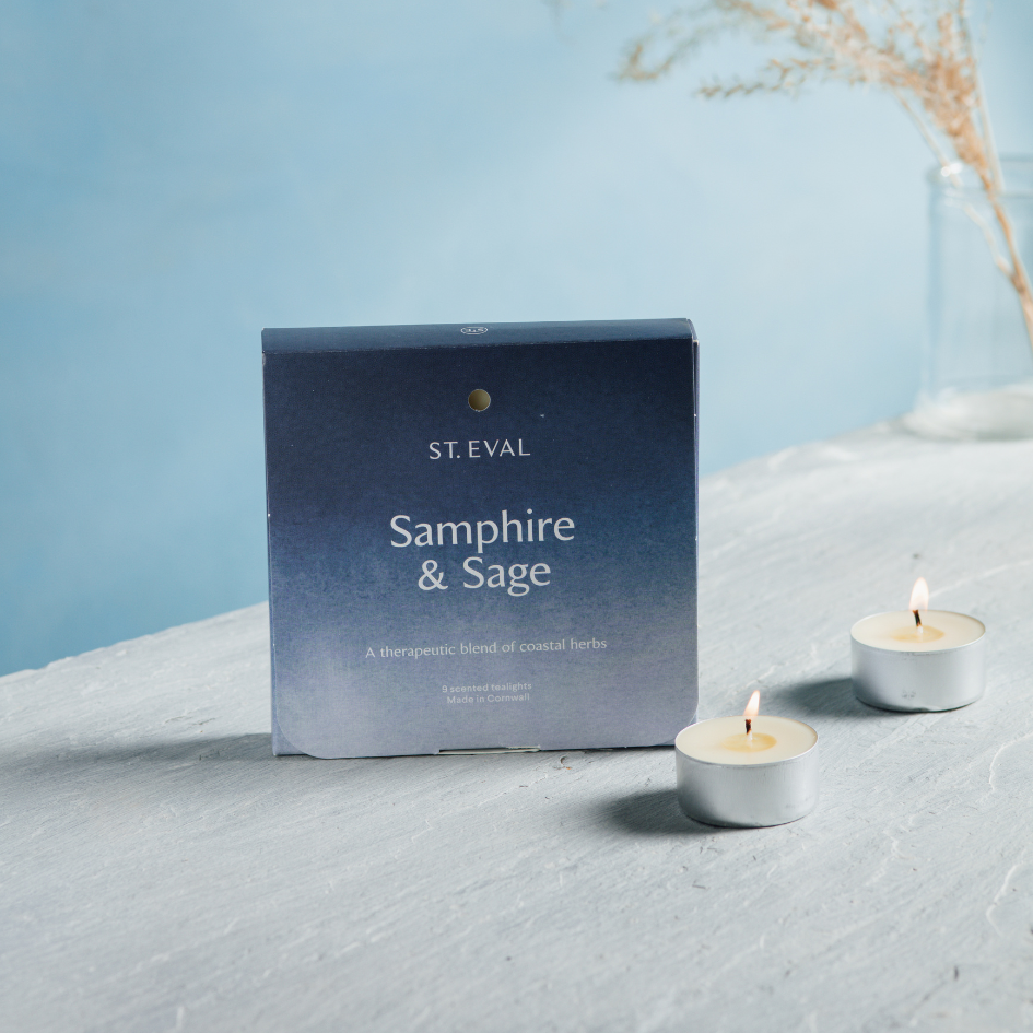 Samphire & Sage Coastal Scented Tealights ST. EVAL
