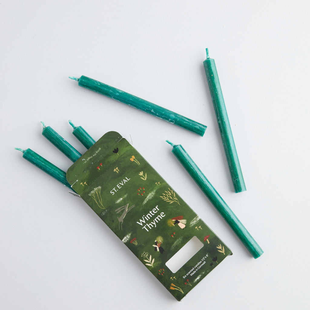 Winter Thyme, Christmas Mini Fragranced Candles ST. EVAL
