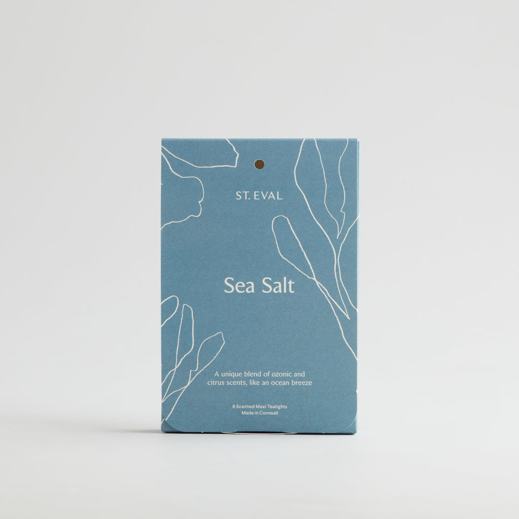 Sea Salt, Lamorna Maxi Tealights
