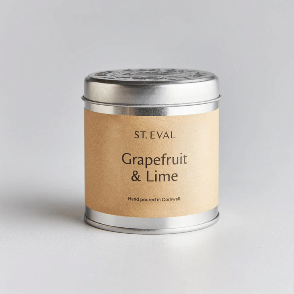 Grapefruit & Lime Scented Tin Candle