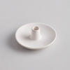 Matte White Mini  ½” Candle Holder