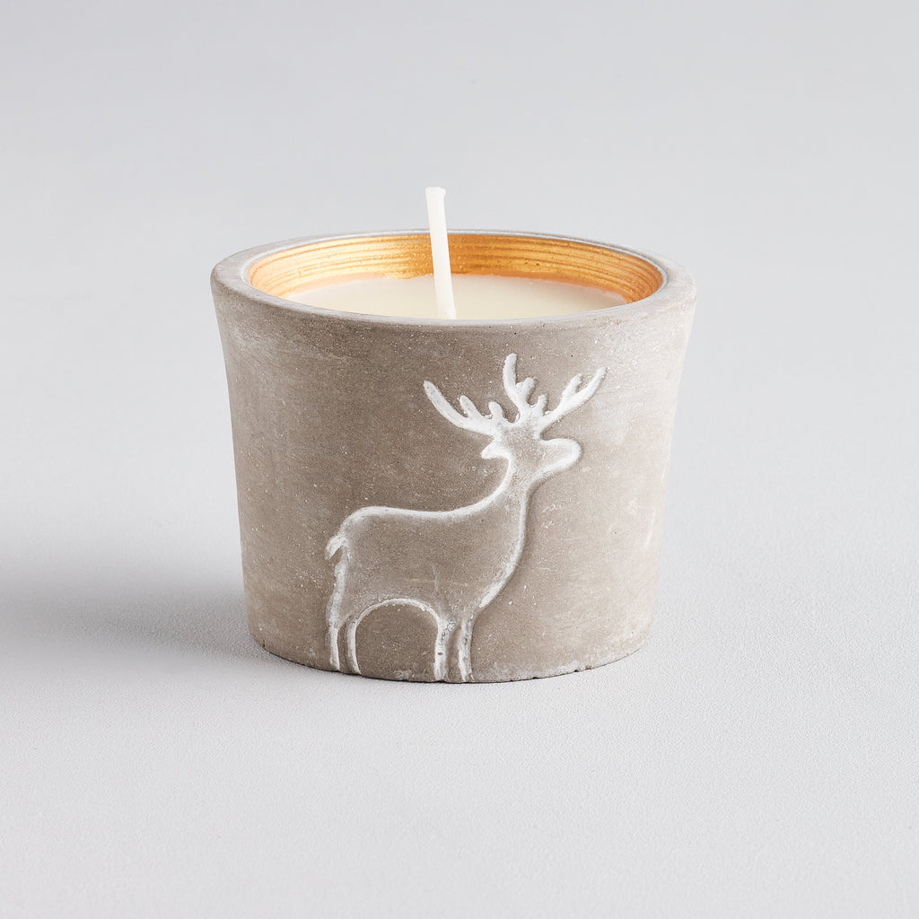 Orange & Cinnamon, Winter Woodland Reindeer Candle