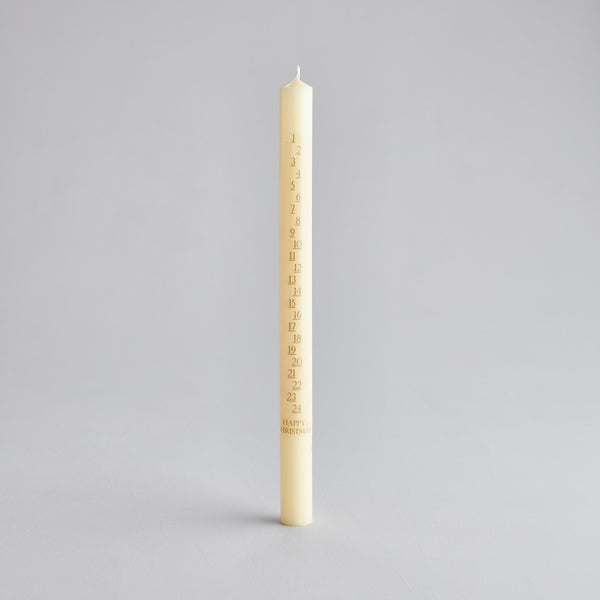 Ivory 7/8"x12" Advent Candles