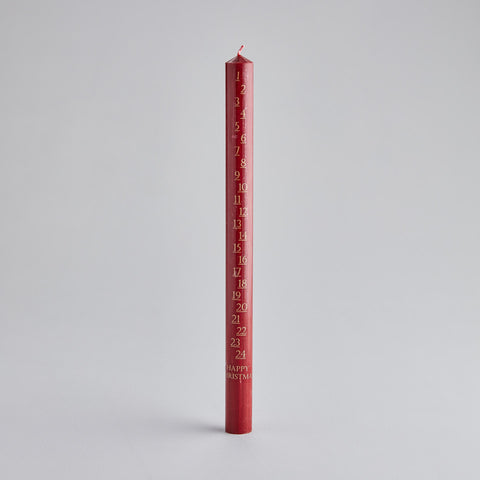 Red 7/8"x12" Advent Candles